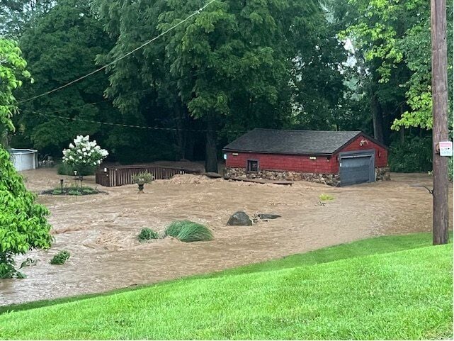 Rule Avenue flooding